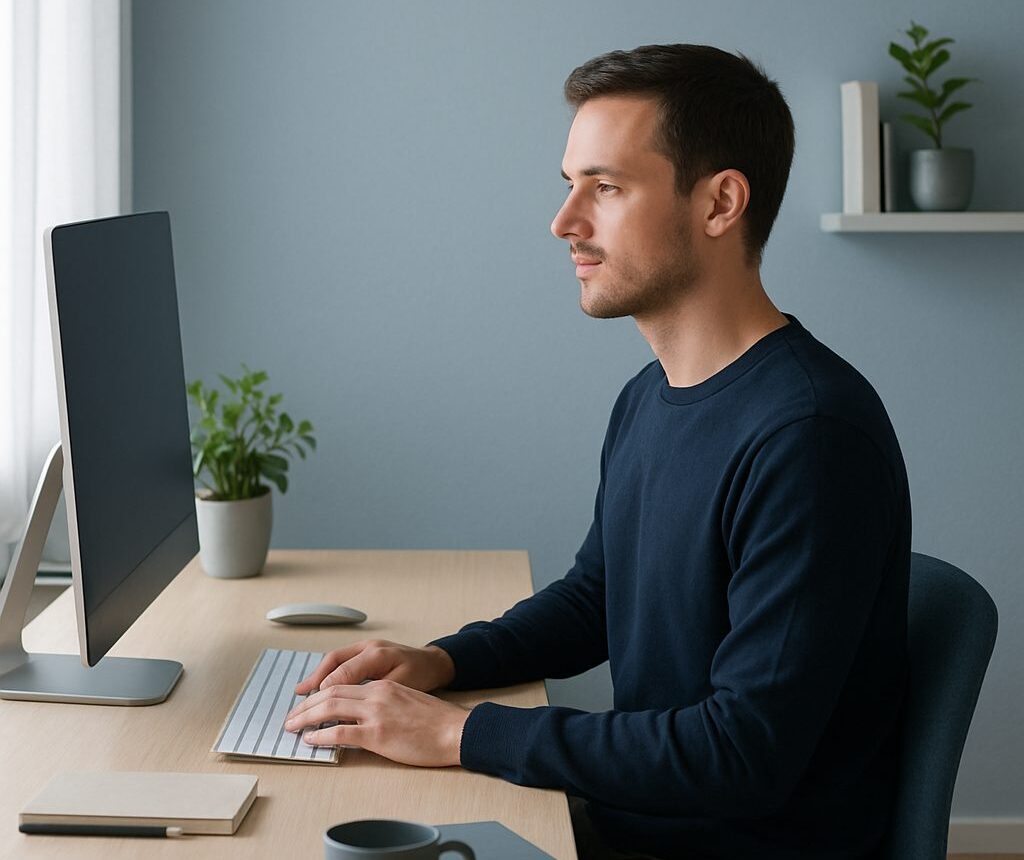 Bonne posture au bureau : les repères simples
