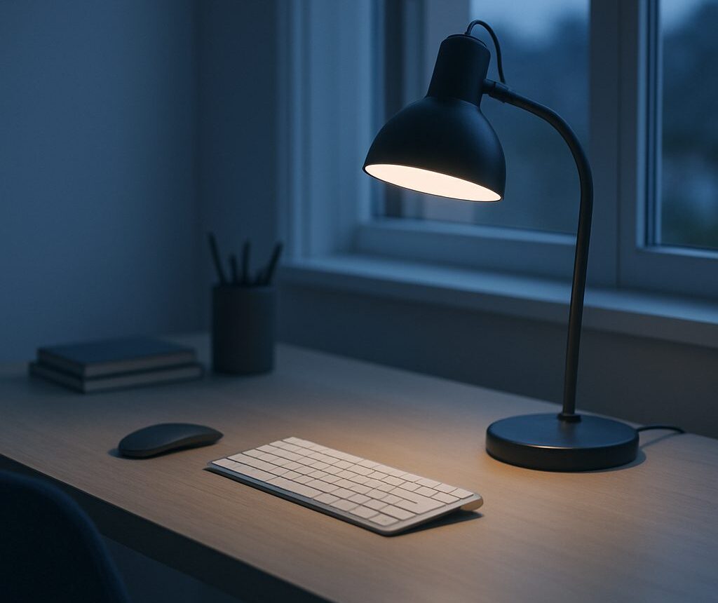 Éclairage du bureau : bien voir sans se fatiguer les yeux