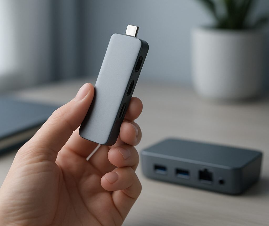 Hub USB-C ou station d'accueil : lequel choisir pour votre poste