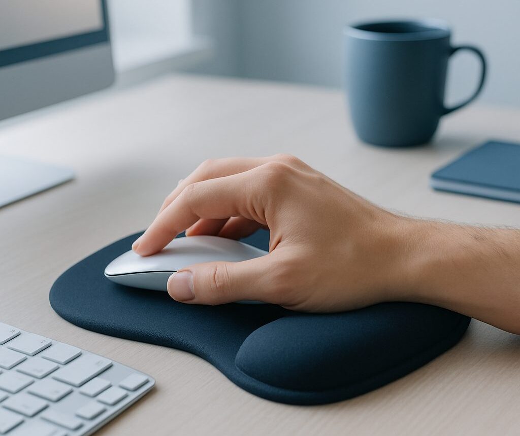 Repose-poignets clavier et souris : gel, mousse ou bois, que choisir ?