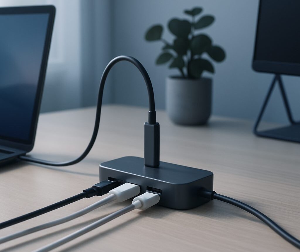 Station d'accueil USB-C : tout brancher d'un seul câble sans galère